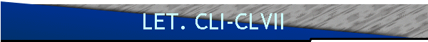 LET. CLI-CLVII