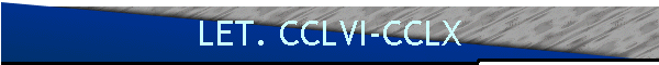 LET. CCLVI-CCLX