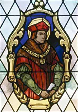 Vitrail Thomas More